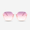 Ochelari-de-soare-Ieftini-Oversized-Casual-cu-lentila-Roz-si-rama-din-Metal-cod-OVD537
