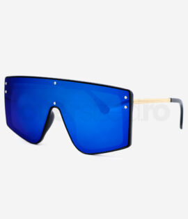 Ochelari-de-soare-Ieftini-Oversized-Oversized-cu-lentila-Albastru-si-rama-din-Metal-cod-OVD567