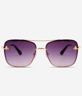 Ochelari-de-soare-Ieftini-Oversized-Casual-cu-lentila-Purpuriu-si-rama-din-Metal-cod-OVD578