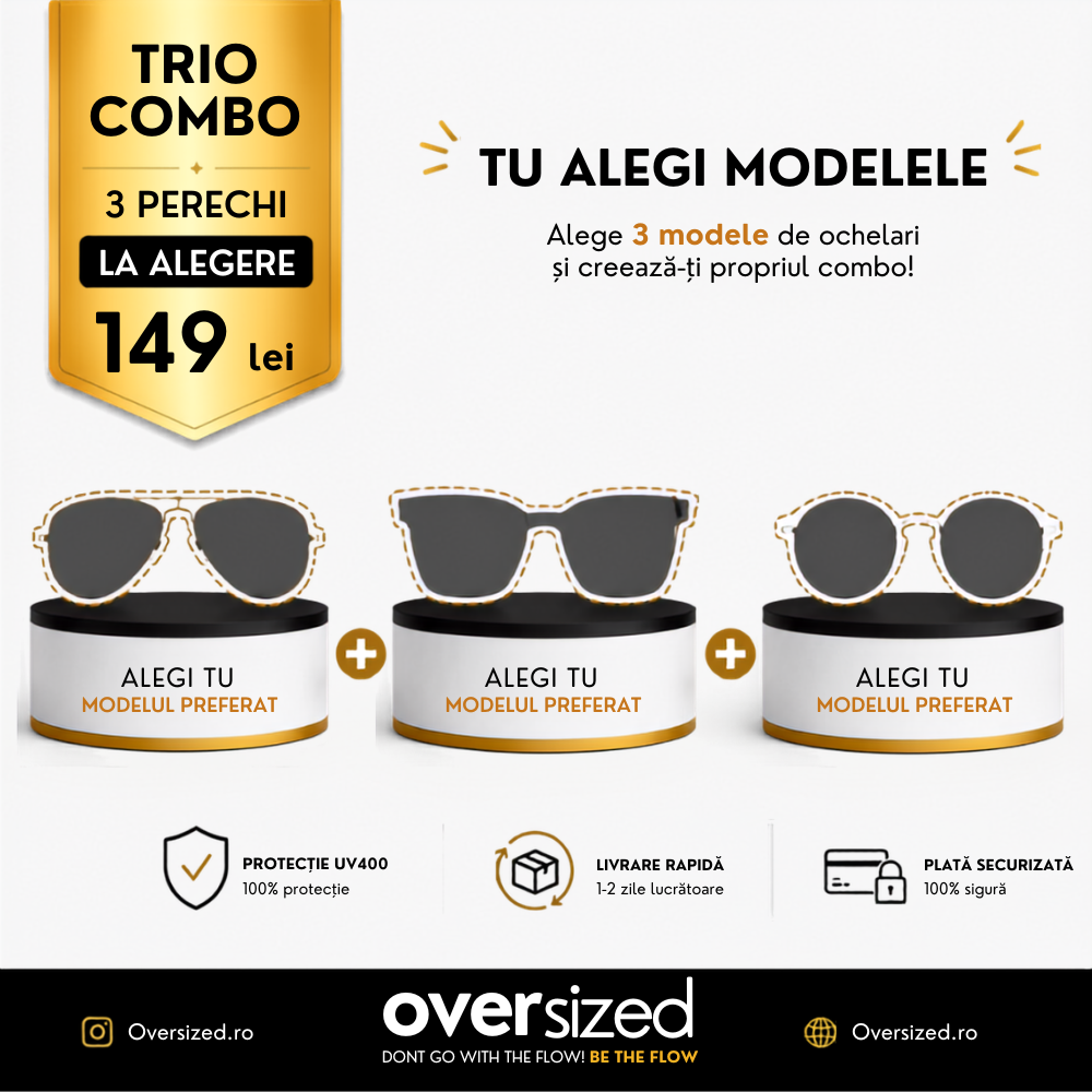 Trio Combo - 3 Produse la alegere